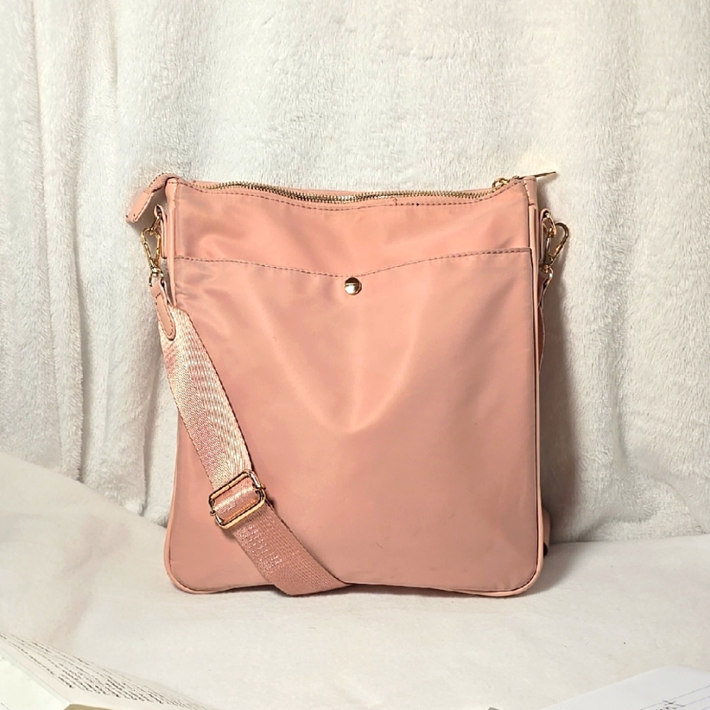 Mali + Lili Water Resistant Nylon Crossbody Bag